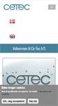 Mobile Screenshot of ce-tec.dk